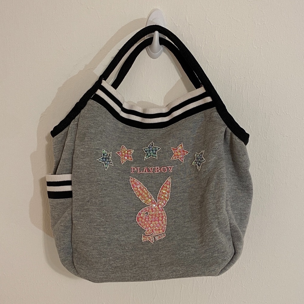 Gray Playboy Purse